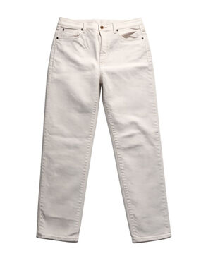 Women's Torrid High-Rise Ankle Crop Classic Denim Jeans Size 14 Off-White
217